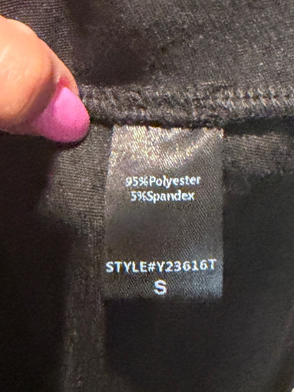 Pomander Place Selena Velvet Blouse In Black Size S - Picture 6 of 7